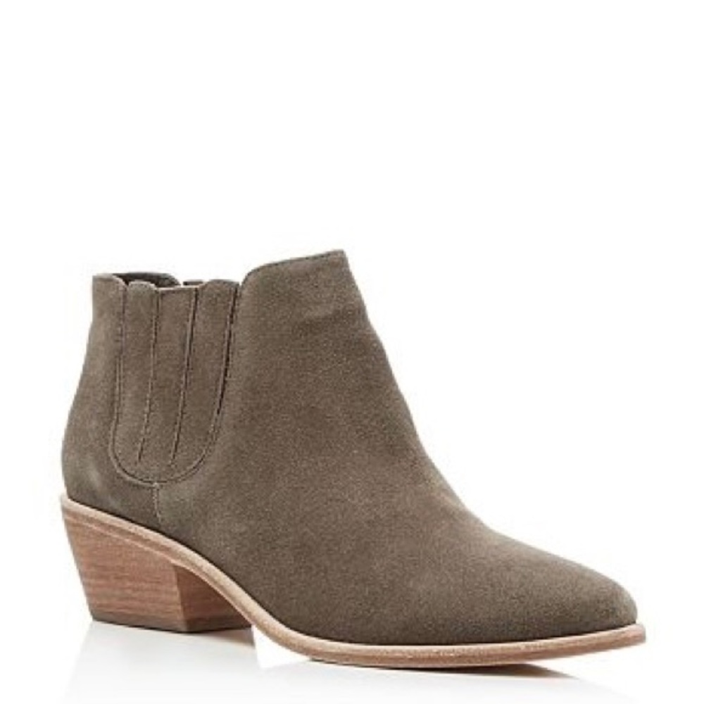 Joie Barlow Suede Ankle Chelsea Boots